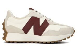 New Balance 327 Branco/Bordo