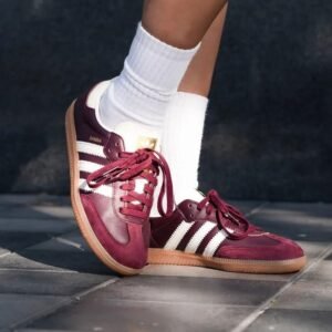 Adidas Samba Bordo/Beje